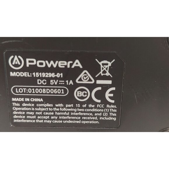 Power A Xbox One Controller Dual Charging Station 1519296-01 No Power Cable - Picture 5 of 6